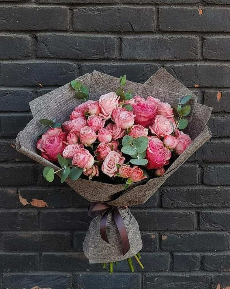 Букет цветов из: Розы в Бугры Ленинградская область