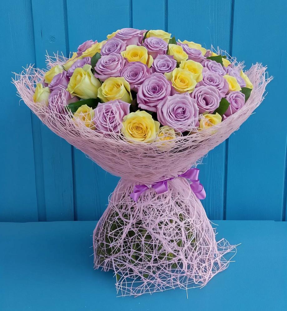 Букет 101 Волшебный Миг в Бугры Ленинградская область