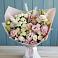 Букет цветов из: Альстромерии и Розы в Бугры Ленинградская область