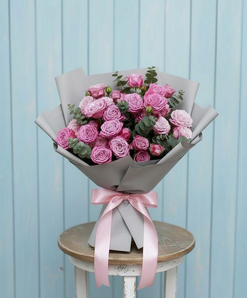 Букет цветов из: Розы в Бугры Ленинградская область