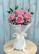 Букет цветов из:  Розы в Бугры Ленинградская область