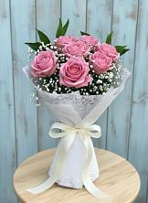 Букет цветов из:  Розы в Бугры Ленинградская область