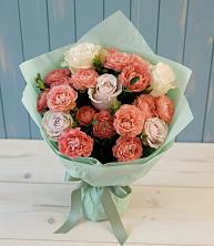 Букет цветов из:  Розы в Бугры Ленинградская область
