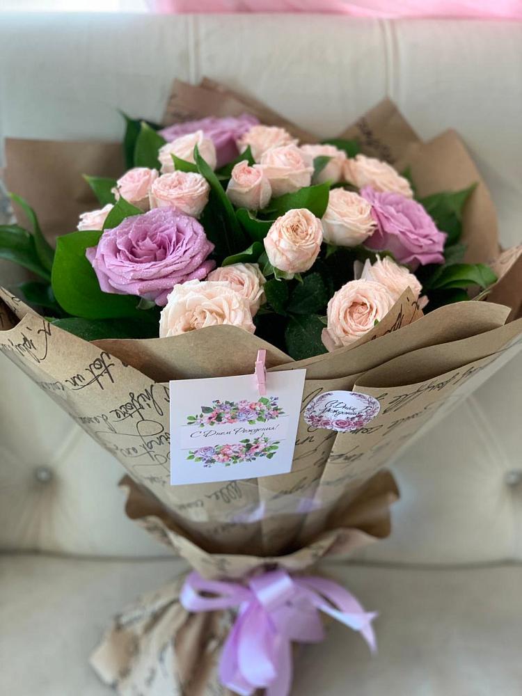 Букет цветов из: Розы в Бугры Ленинградская область