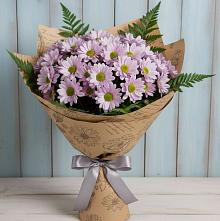 Букет цветов из:  Хризантемы #REPLACE_PRED# Бугры Ленинградская область