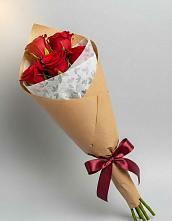 Букет цветов из:  Розы в Бугры Ленинградская область