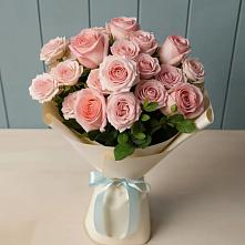 Букет Розовый шарм в Бугры Ленинградская область