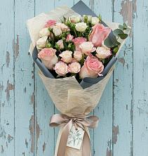 Букет цветов из:  Розы в Бугры Ленинградская область