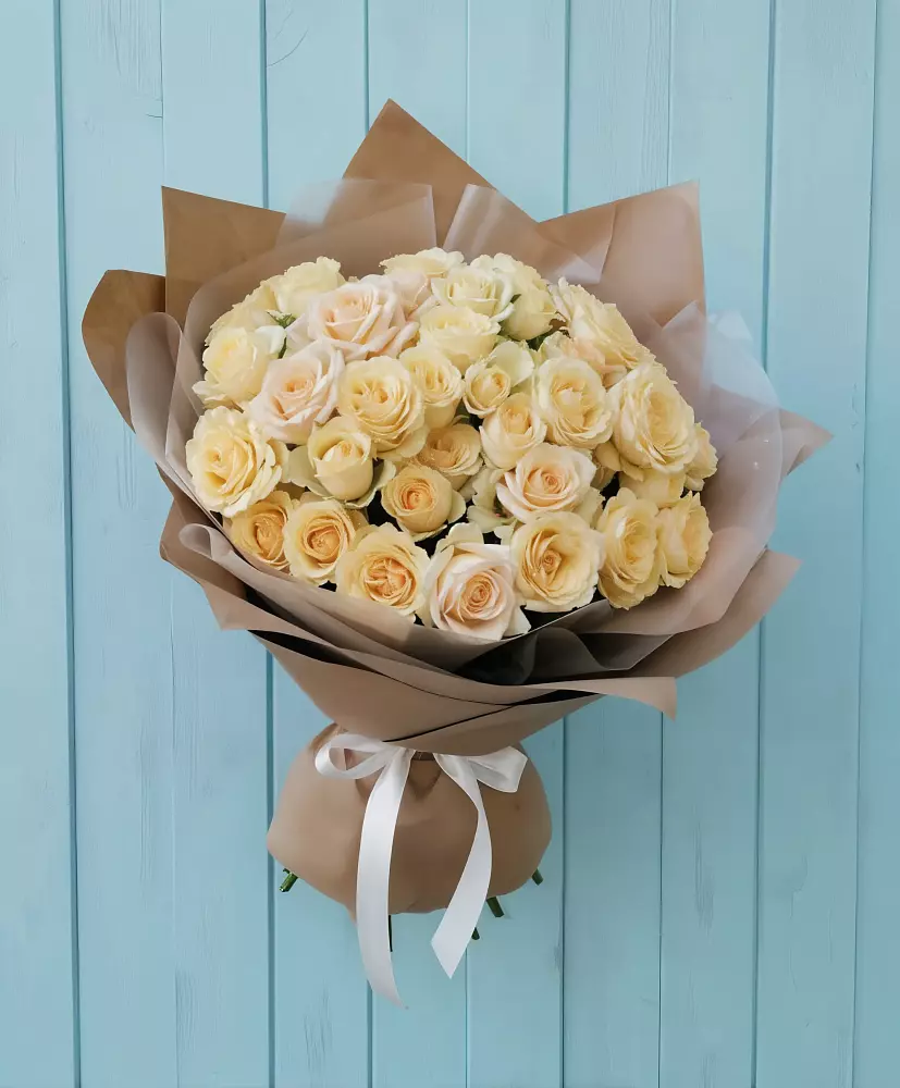 Букет Кремовое облако в Бугры Ленинградская область