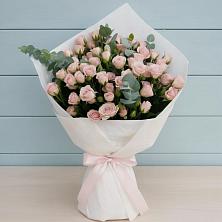 Букет цветов из:  Розы в Бугры Ленинградская область