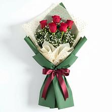 Букет цветов из:  Розы #REPLACE_PRED# Бугры Ленинградская область