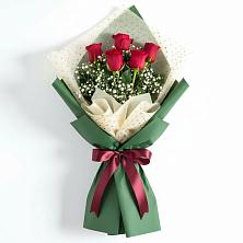 Букет цветов из:  Розы в Бугры Ленинградская область