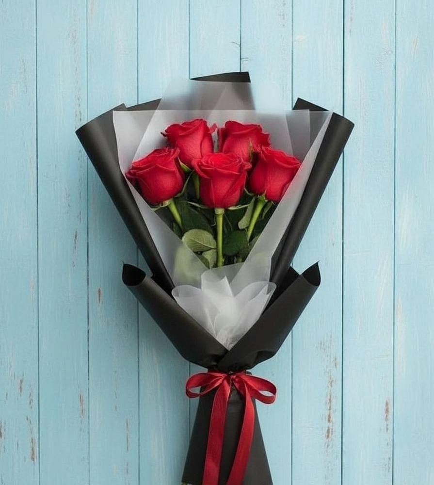 Букет цветов из: Розы в Бугры Ленинградская область