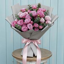 Букет цветов из:  Розы в Бугры Ленинградская область